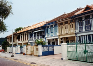 Chinese Terrace Houses.