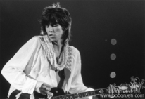 Keith Richards of The Rolling Stones on stage at Baton Rouge, LA. June 1, 1975. © Bob Gruen / www.bobgruen.com Please contact Bob Gruen's studio to purchase a print or license this photo. email: websitemail01@aol.com phone: 212-691-0391